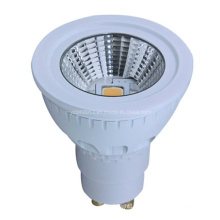 Venta caliente Dimmable 110-240V 5W GU10 COB LED Proyector Downlight